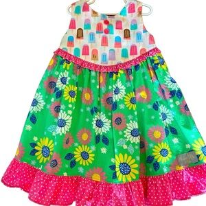 Eleanor Rose Dress, Girls Size 6-7